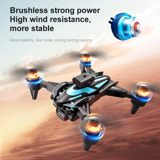 K12max FPV Drone with Three HD Camera Liquid Crystal Display RC