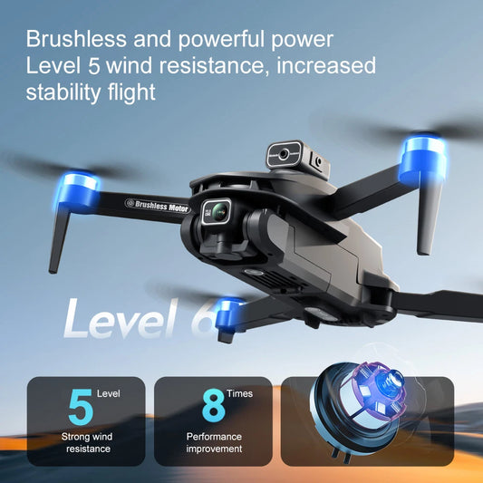 2025 V168 Pro MAX GPS Drone 8K Professional HD Camera