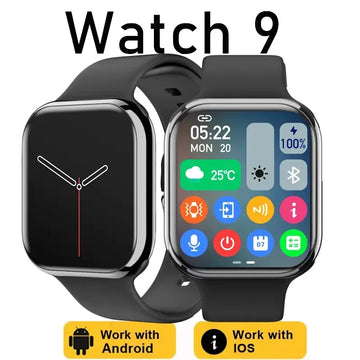 New GPS Smart Watch Men For Apple Watch 9 Series Always On Display Body