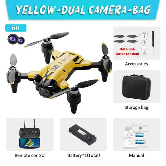 2024 New M5 Drone 8K Professional Triple Camera Brushless Motor