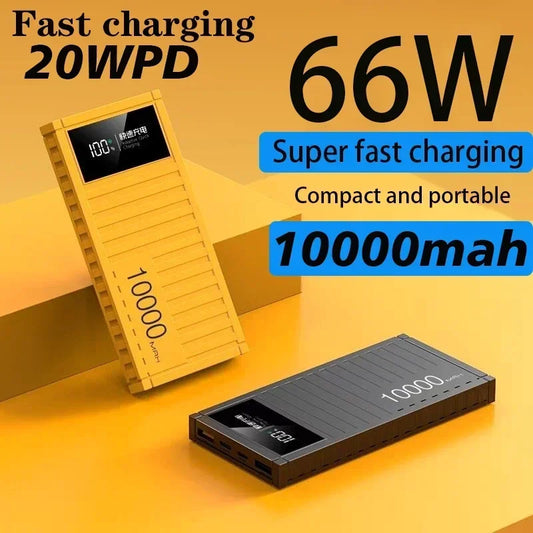 New Power Bank 10000mAh Ultra Thin Large Capacity Lightweight Fast Charging