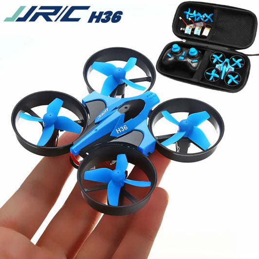 طائرة هليكوبتر JJRC H36 Mini Rc بدون طيار 4 قنوات 6 محاور وضع بدون رأس